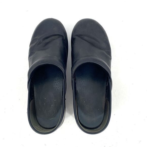 DANSKO XP 2.0 Black Leather Professional Closed Back Clogs Women's EU 40 US 9.5 - Picture 3 of 11